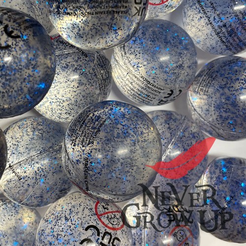 Ngu blue giltter bouncy - blue,
