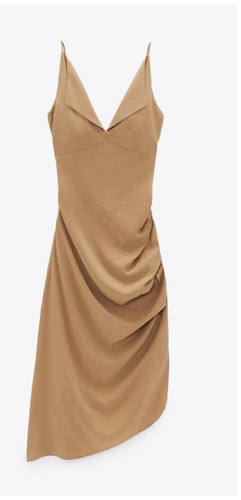 Zara strappy midi dress - midi,