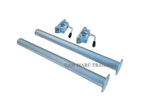 Pair prop stand - stand, tubes