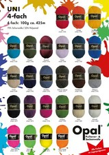 Opal 4 Ply Uni Solid Colours