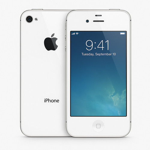 Apple iphone white unlocked - 4s,
