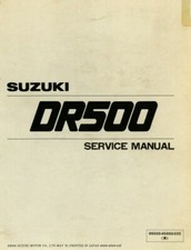1981-1983 DR500 SP500 Suzuki