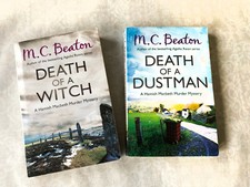 Hamish Macbeth Murder Mystery, 2 paperback books by M.C. Beaton