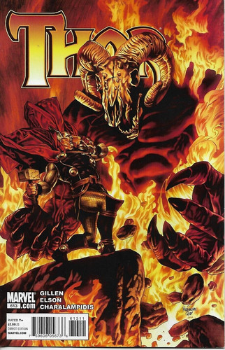 Thor 613 back issue - back,