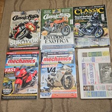 Classic Bike, Classic bike Guide, Classic Mcycle Mechanics Recent 2025 Editions 