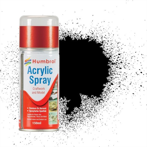 Humbrol ad6021 acrylic spray - acrylic,
