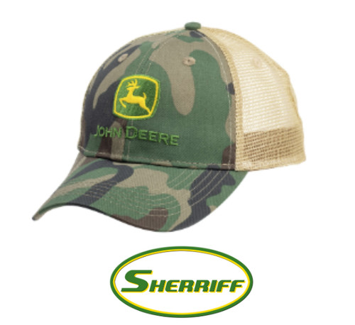 John deere camo - mesh, back