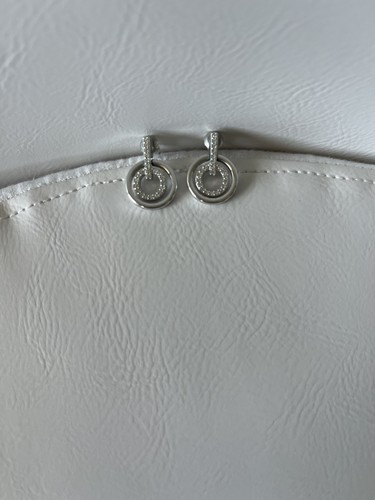 Swarovski silver circle - swarovski,