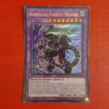 Yugioh Borreload Furious Dragon SDRR-EN042 1st Edition