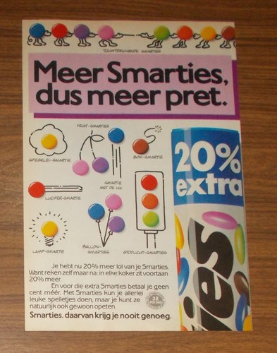 Rare advertising smarties reel - rare,