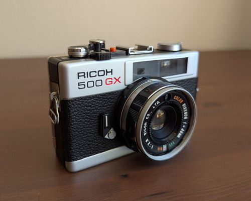 Ricoh 500 compact 35mm film - ricoh, gx