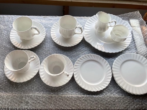 Elegant white coffee - white, tea