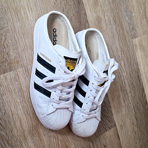 Adidas superstar white black - adidas, white/black