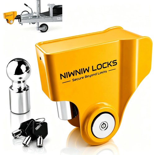 Heavy duty trailer hitch lock - duty,