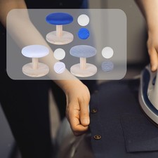Round ironing stool - ironing, compact