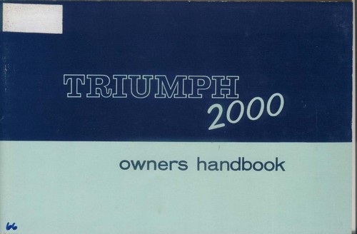 Triumph 2000 1968 saloon - 1968,