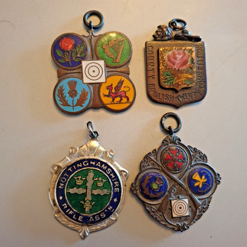 British shooting medals - shooting,