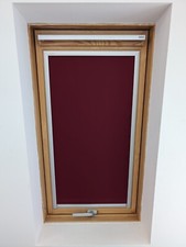 Velux blackout skylight blind size GHL C04 in dark red