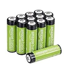 Amazon Basics AAA Rechargeable Batteries 2000mAh , NiMh, Pre-charged, 12-Pack