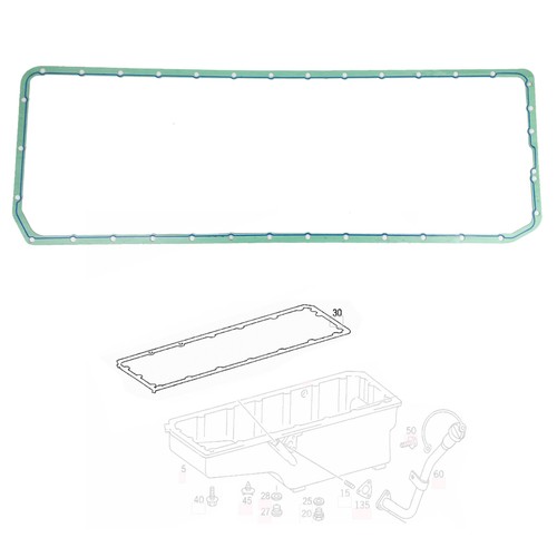 Oil pan wet sump - pan/wet, fits