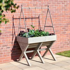 Raised Wooden Veg Planter