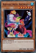 DLCS-EN092 AQUAACTRESS AROWANA COMMON 1ST EDITION YuGiOh CARD