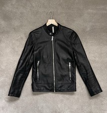 Zara mens real leather biker - real,