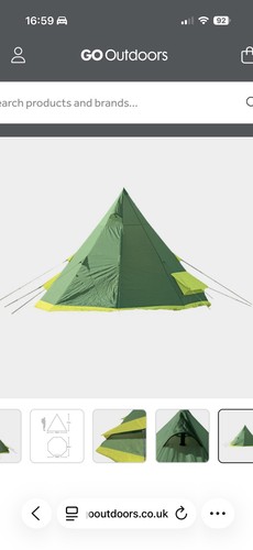 Eurohike person teepee tipi - 4,