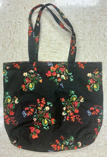 Ann taylor loft black floral - ann,