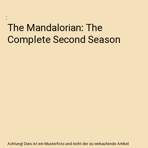 The mandalorian complete - the,