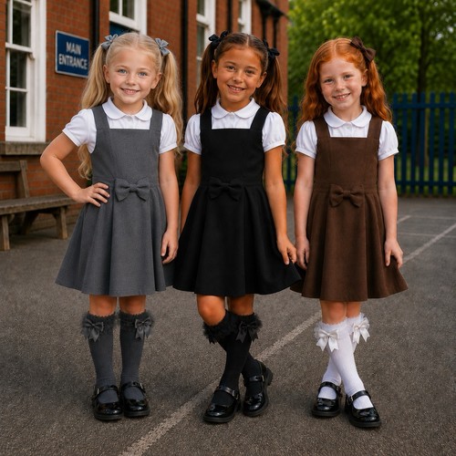 Girls black brown grey - black,, brown,
