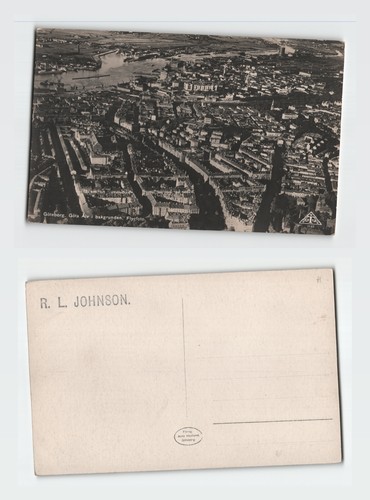 Postcard aerial view - -,