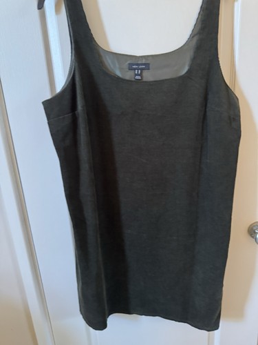 Dark green cord - dark, dress