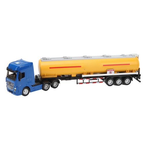 Yellow oil tanker truck 50 - tanker,