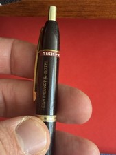 Tikk Kuli Pen German Hotel Mid Century Item Cool Curios Design Piece Unusual 9t