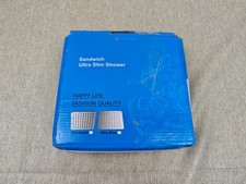 SIEYESCITY Large Powerful Rainfall Shower Head and Handheld Shower Arm - High