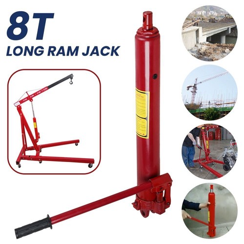 Hydraulic long ram jack manual - hydraulic,