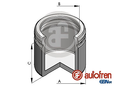 Piston brake caliper autofren - piston,,
