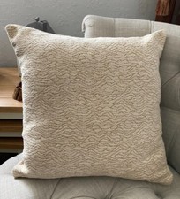 Parker Knoll 16"x16" Cream Flame Cushion Cover (Price is for 1 cushion cover)