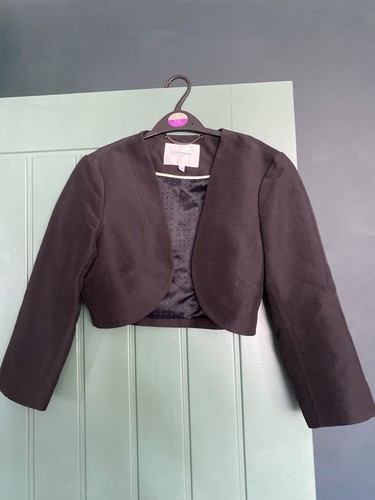 Bennett black bolero - k,