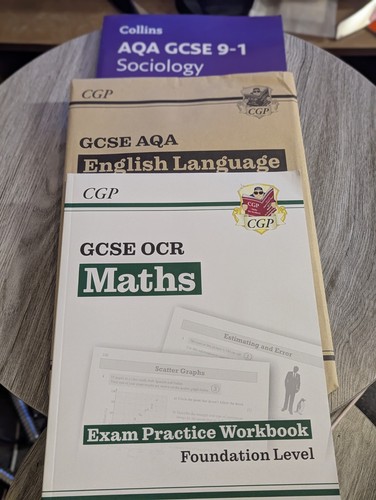 Gcse books and - test, for