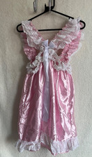 Lacey Strappy Pink Frilly