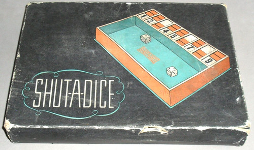 Shut the box - shut, game