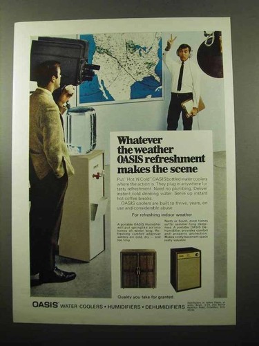 1969 oasis hot cold water - hot,