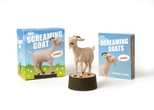 The screaming goat running - goat,