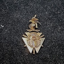 Antique Gold Plated Knights of