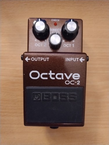 Boss octave rare silver - oc-2, (silver