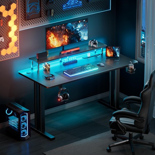 140 gaming desk with led - 140,