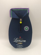 Lanson Champagne Bottle Cover/ Chiller 750ml The Champions Wimbledon Blue Tennis