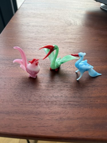 Murano style glass ornaments - style,